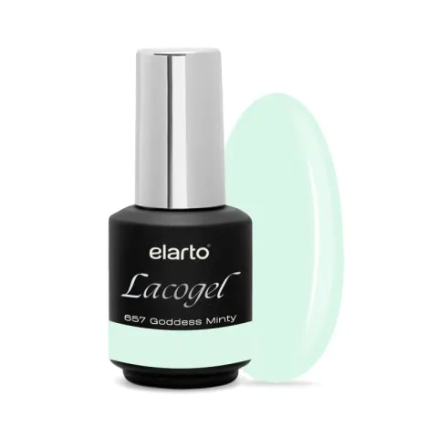 ELARTO - Lakier hybrydowy LACOGEL 657 Goddess Minty