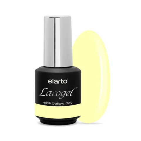 ELARTO - Lakier hybrydowy LACOGEL 659S Yellow Joy