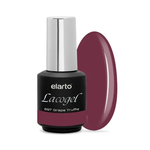Elarto Lakier hybrydowy Lacogel Grape Truffle nr 697S 7ml