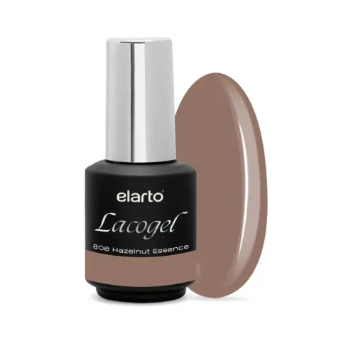 Elarto Lakier hybrydowy Lacogel Hazelnut Essence nr 806S 7ml