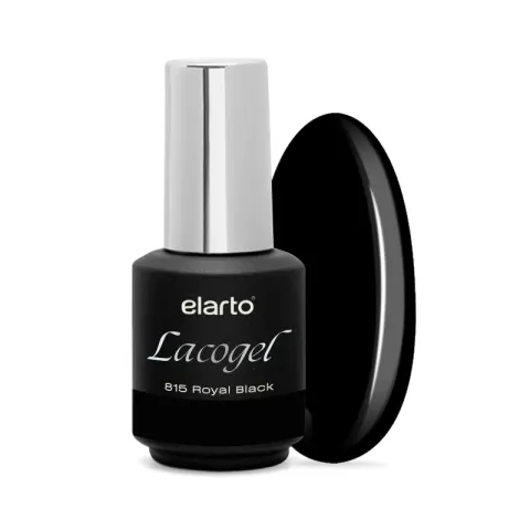 Elarto Lakier hybrydowy Lacogel Royal Black nr 815 7ml