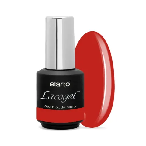 Elarto Lakier hybrydowy Lacogel Bloody Mary nr 819S 7ml