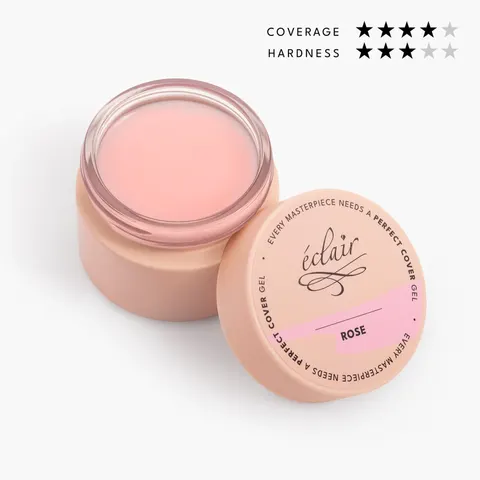 ECLAIR - żel budujący Perfect Cover Gel ROSE 50g