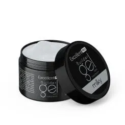 Excellent PRO Builder Gel With Thixotropy Milky 50g - żel twardy budujący