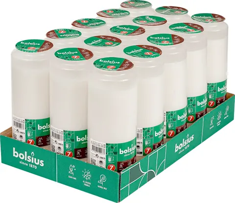Bolsius wkład olejowy RC7 zgrzewka 15 sztuk (140h)