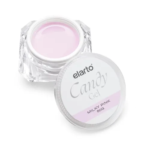 Elarto Żel budujący mleczno-różowy Candy Milky Pink 50g