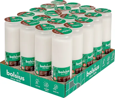 Bolsius wkład olejowy RC6 zgrzewka 20 sztuk (110h)