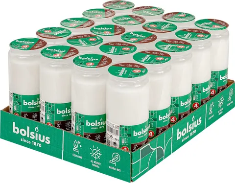Bolsius wkład olejowy RC4 zgrzewka 20 sztuk (75h)