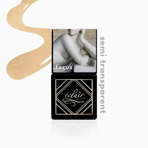 ECLAIR - lakier hybrydowy FOCUS 7 ML - NATURAL LOOK
