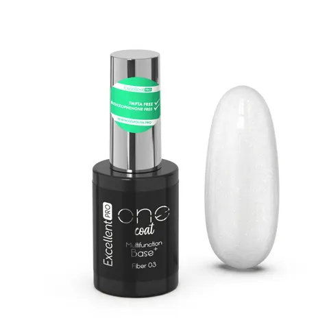 Excellent PRO One Coat Multifunction Fiber Base Sparkling Snow (03) 11g