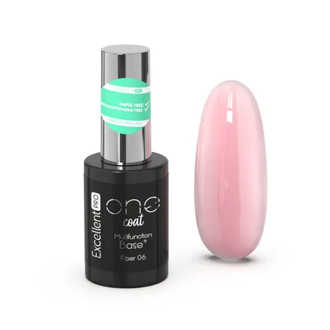 Excellent PRO One Coat Multifunction Fiber Base Just Peachy (06) 11g