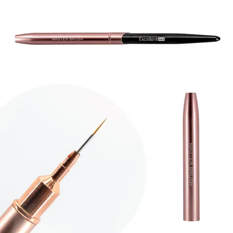 EXCELLENT PRO - Pędzelek do zdobień 7mm (Pink&Black)