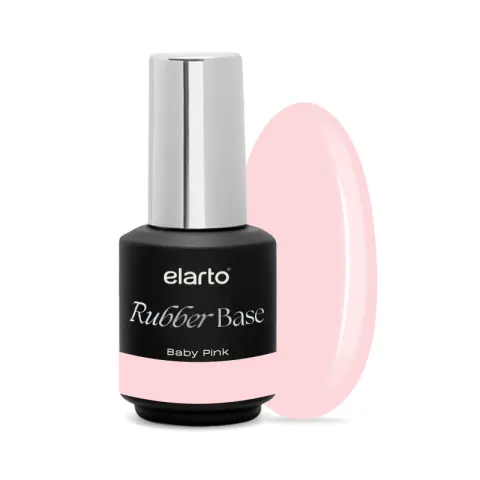 Elarto Baza hybrydowa Rubber Base Baby Pink 7ml