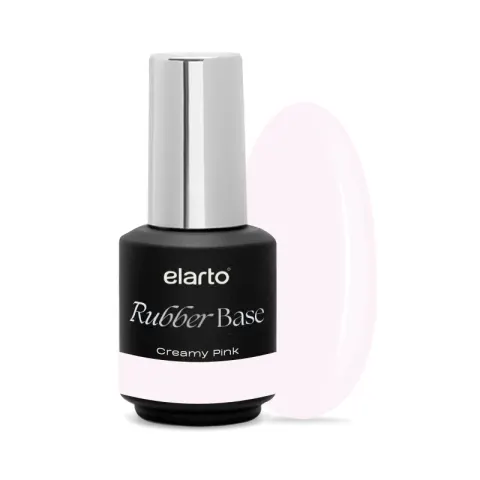 Elarto Baza hybrydowa Rubber Base Creamy Pink 7ml
