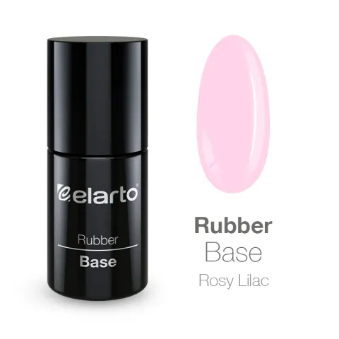 Elarto Baza hybrydowa Rubber Base Rosy Lilac 7ml