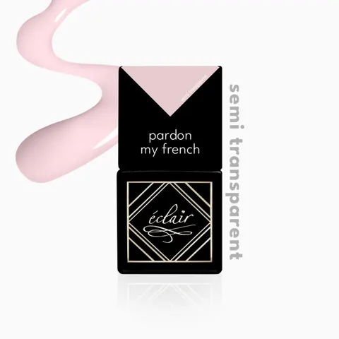ECLAIR - lakier hybrydowy PARDON MY FRENCH 7 ML "FRENCH BREAKFAST"