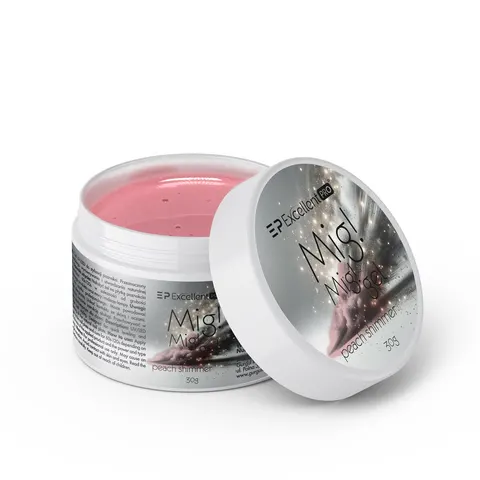 EXCELLENT PRO - Excellent PRO MIG! GEL PEACH SHIMMER 30g