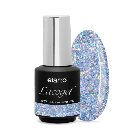 Elarto Lakier hybrydowy Lacogel Halina Marina nr 867 7ml