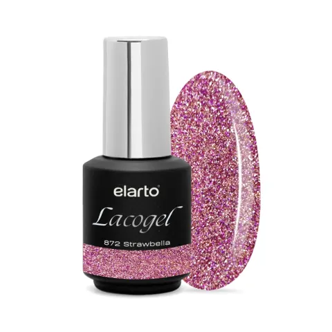 Elarto Lakier hybrydowy Lacogel Strawbella nr 872 7ml