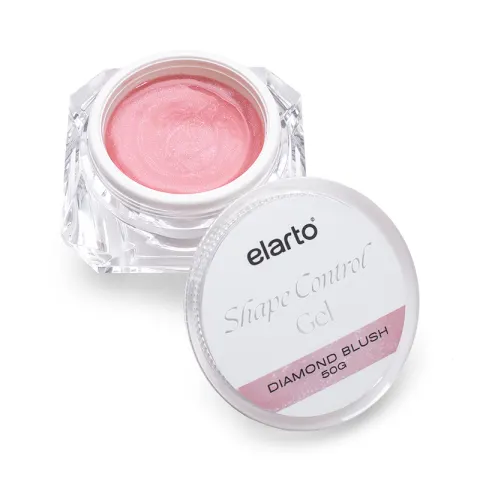 ELARTO - Żel różowy z drobiną Shape Control Diamond Blush 50G