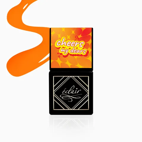 ECLAIR - lakier hybrydowy CHEERS MY DEARS 7 ML - "BETTER LATE THAN UGLY"