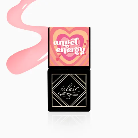 ECLAIR - lakier hybrydowy ANGEL ENERGY 7 ML - "BETTER LATE THAN UGLY"
