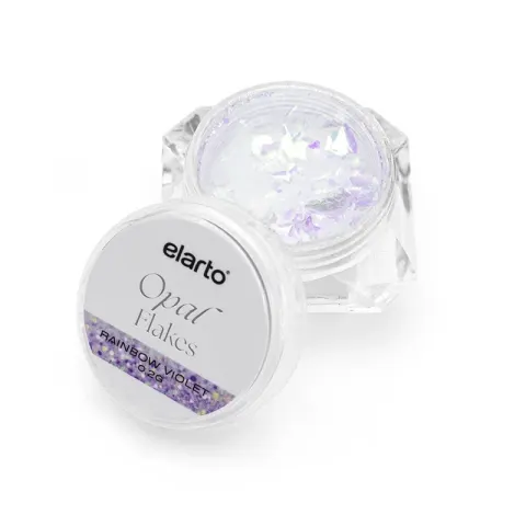 ELARTO - Pyłek do zdobień "Opal Flakes Rainbow Violet" 0,2 g