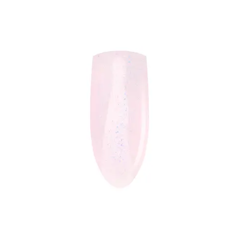 ECLAIR - BLUE MILKSHAKE Top No Wipe 7ml - mleczny top hybrydowy z drobinkami