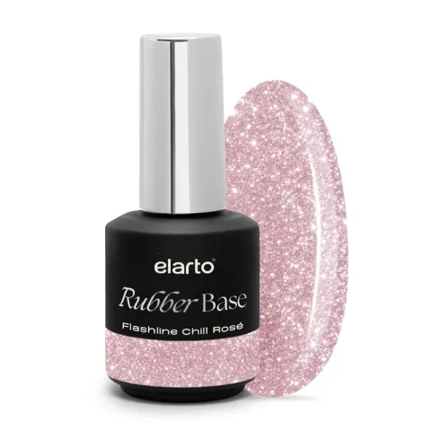 ELARTO - Rubber Base Flashline Chill Rose 15ml