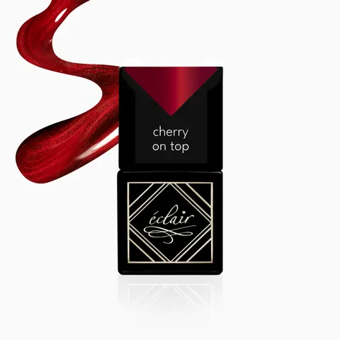 ECLAIR - CHERRY ON TOP, lakier hybrydowy 7ml (CHERRY ON TOP)