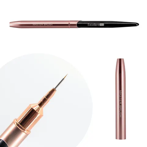 EXCELLENT PRO - Pędzelek do zdobień 3mm (Pink&Black)