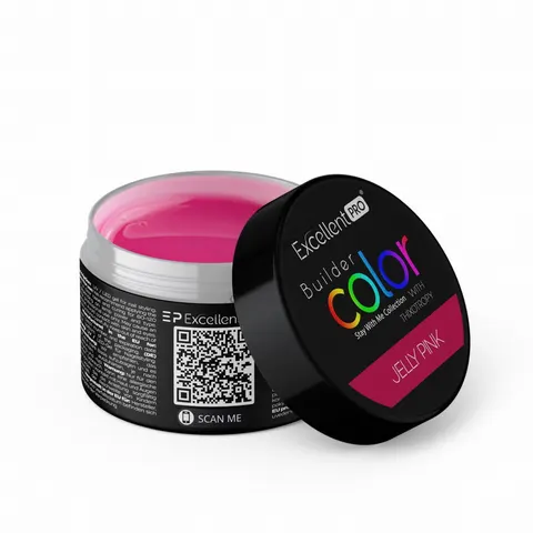 EXCELLENT PRO - Builder Color With Thixotropy Jelly Pink 15g