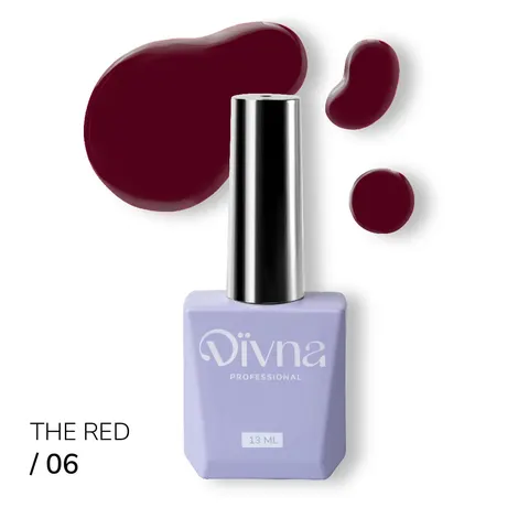 DIVNA - The Red 06 lakier hybrydowy 13 ml