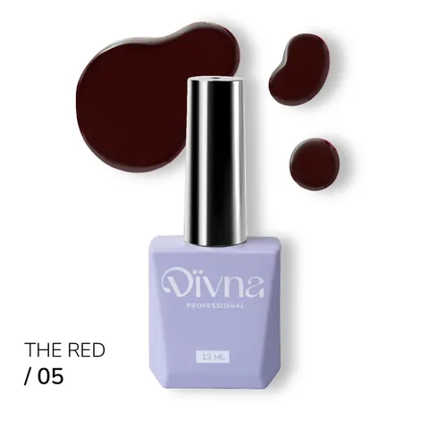 DIVNA - The Red 05 lakier hybrydowy 13 ml