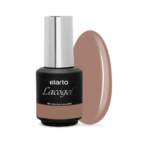 Elarto Lakier hybrydowy Lacogel Mocha Mousse nr 911 7ml