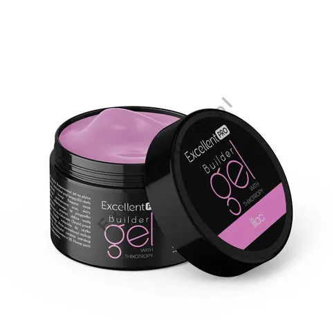 Excellent PRO - Builder Gel With Thixotropy lilac 50g