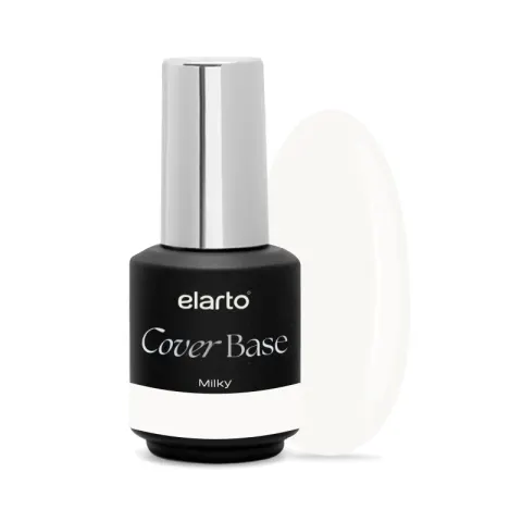 Elarto Baza hybrydowa Elastic Cover Base Milky 7ml
