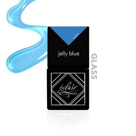 ECLAIR - JELLY BLUE, lakier hybrydowy 7ml "JELLY"