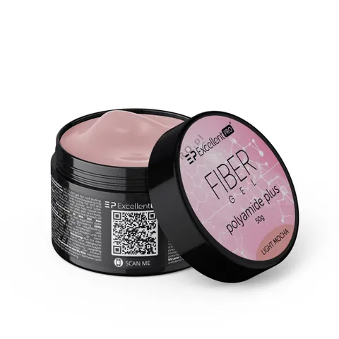 Excellent PRO - Fiber Gel Polyamide Plus LIGHT MOCHA 50g