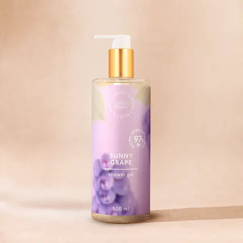 ECLAIR - Sunny Grape SHOWER GEL 500ml - żel pod prysznic