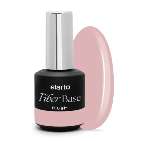 Elarto Baza hybrydowa z włóknami fiberglass - Fiber Base Blush 15ml