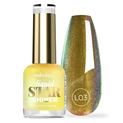 Clavier - Nailsology Pyłek w płynie Liquid STAR Shiner, CASSIOPEIA L03, 8ml