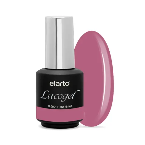 Elarto Lakier hybrydowy Lacogel RÓŻ się! nr 929 7ml