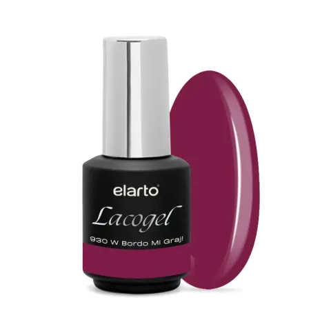Elarto Lakier hybrydowy Lacogel W bordo mi graj! nr 930 7ml