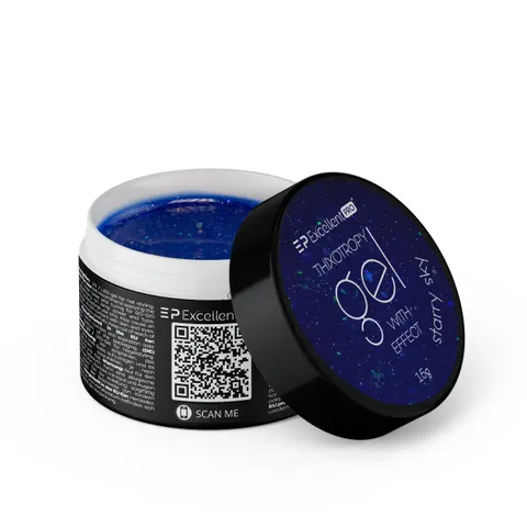EXCELLENT PRO - Thixotropy gel with effect STARRY SKY 15g