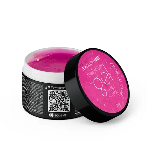 EXCELLENT PRO - Thixotropy gel with effect DISCO MELODY 15g