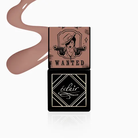 ECLAIR - WANTED, lakier hybrydowy 7ml "WESTERN BROWN"
