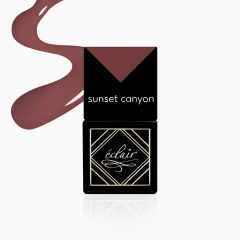 ECLAIR - SUNSET CANYON, lakier hybrydowy 7ml "WESTERN RED"