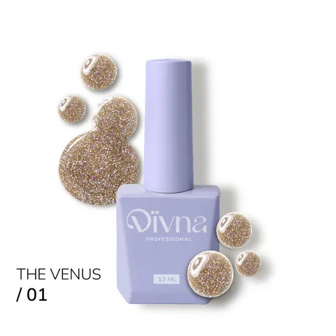 DIVNA The Venus 01 13 ml Lakier Odblaskowy