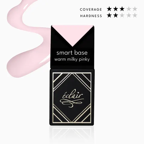 ECLAIR - Smart Base WARM MILKY PINKY 14ml - baza hybrydowa "MILKY PINKY GANG"